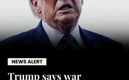 Trump Says Iran War Could Last Four Weeks, Signals Openness to Talks