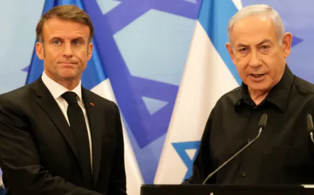 Macron Demands Netanyahu Halt Plans for Lebanon Ground Offensive