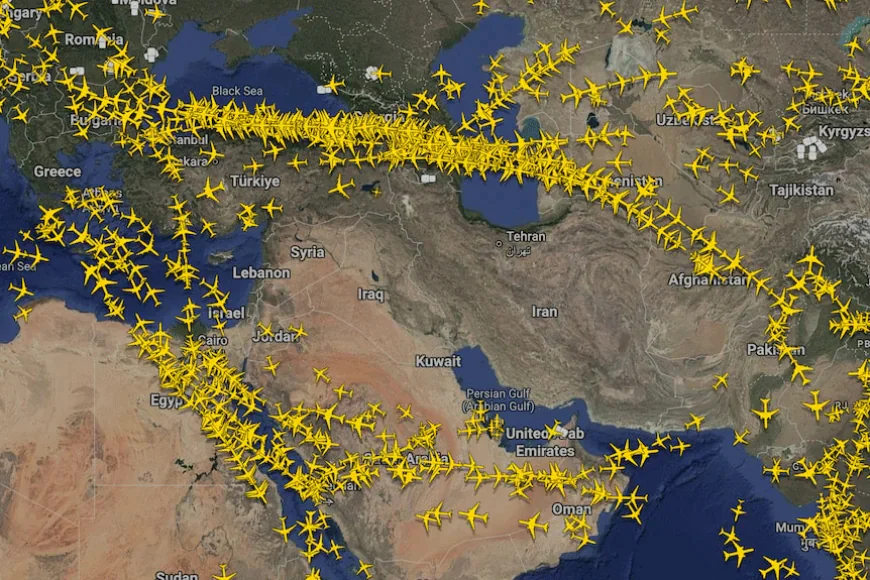 2,400 Flights Canceled as Middle East Airspace Closes Over Iran War